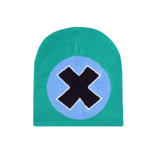 X Beanie- Green