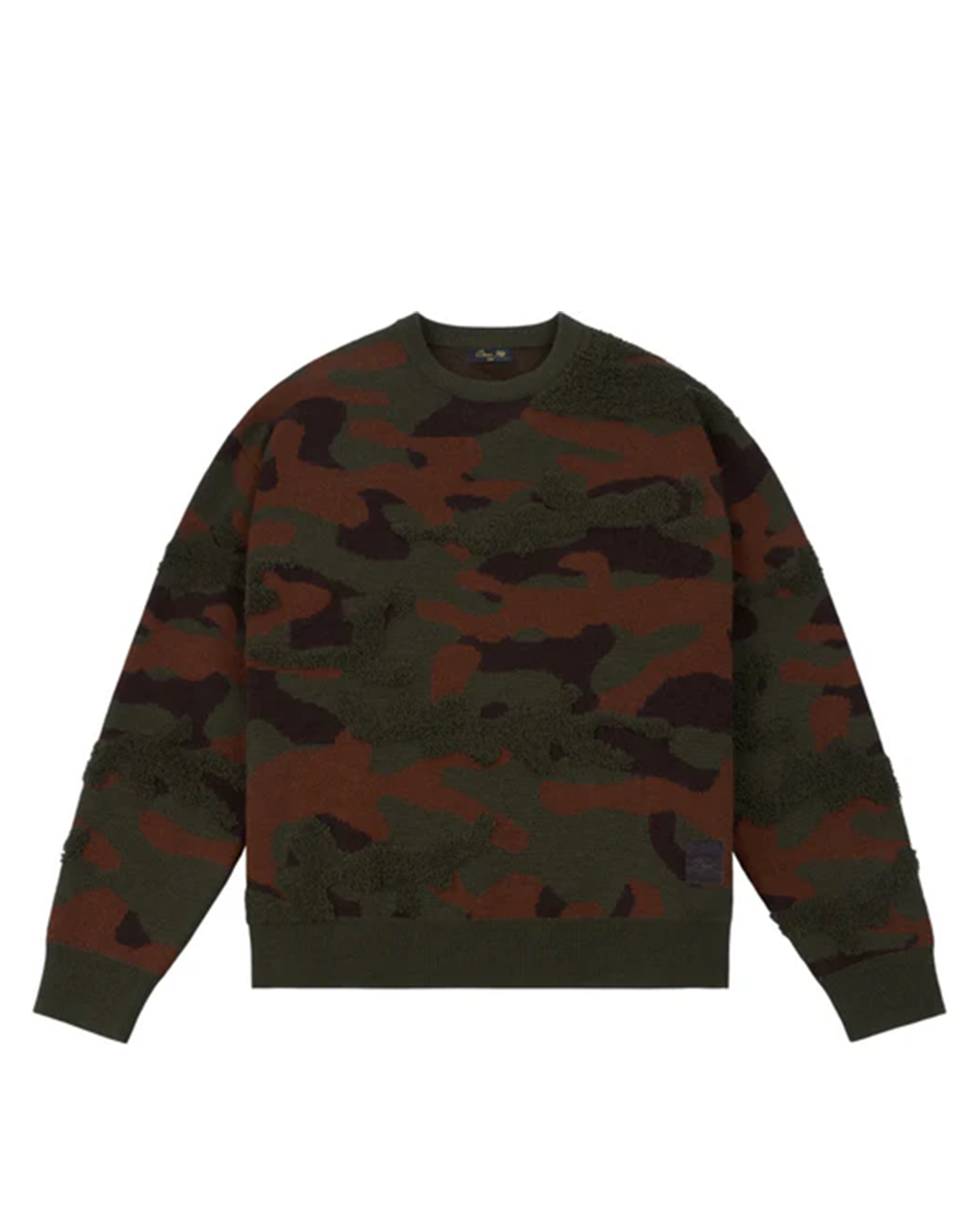 Camo Chenille Knit- Woodland