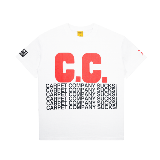 C.C. Sucks Tee- White