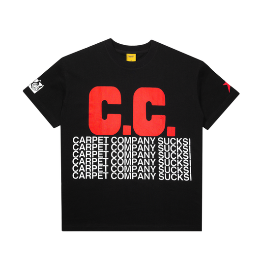 C.C. Sucks Tee- Black