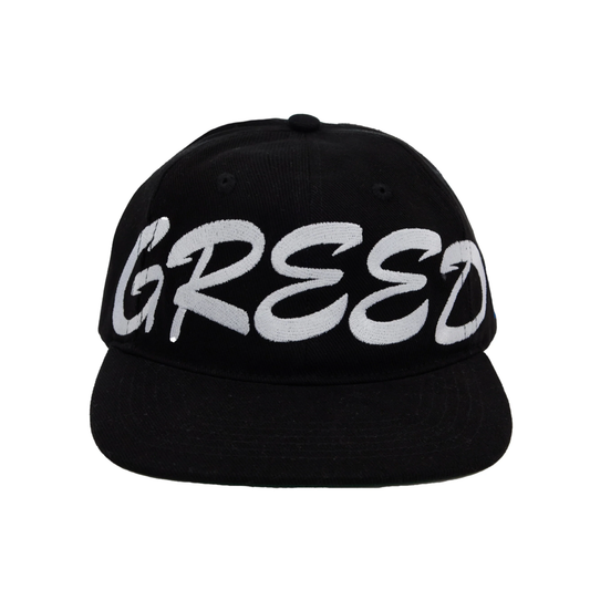 Greed Hat- Black