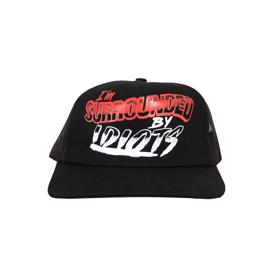 Surrounded By Idiots Hat- Black