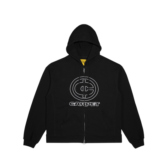 Cent Thermal Hoodie-  Black
