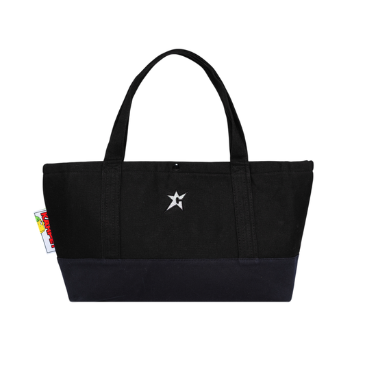 C-Star Canvas Tote Bag- Black