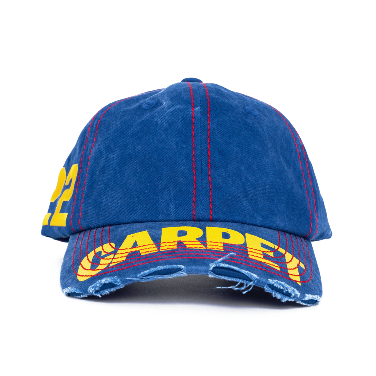 Distressed Hat- Blue