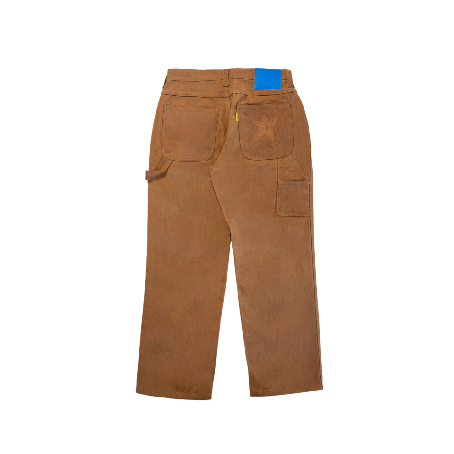 Waxed Canvas Work Pant- Brown