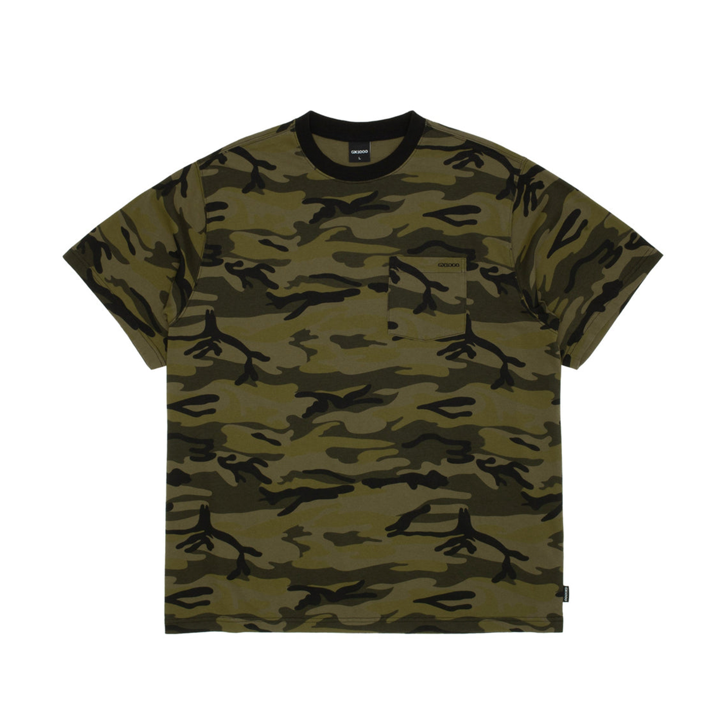 Pocket Tee- Camo