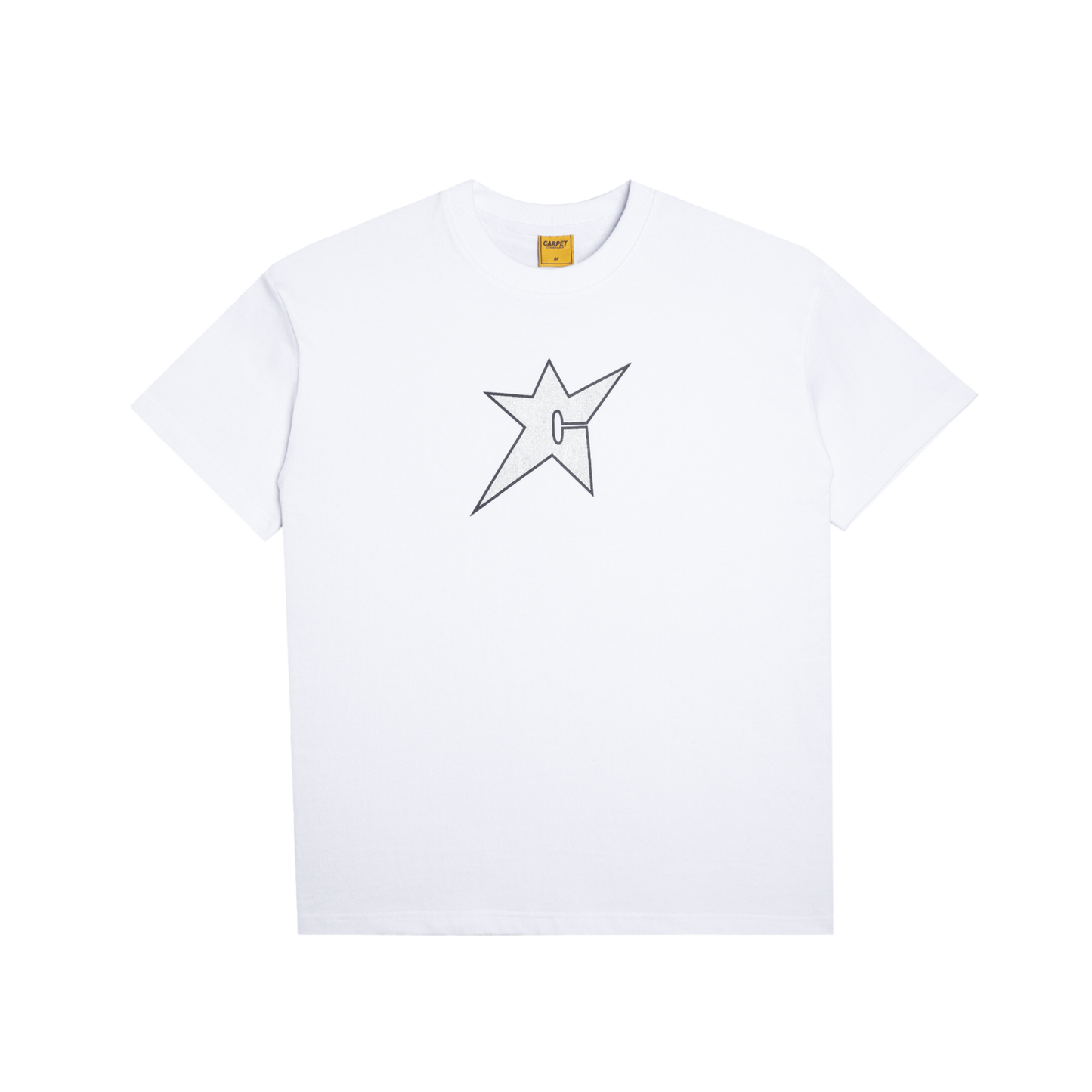 C-Star Metallic Tee- White