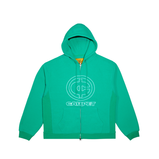 Cent Thermal Hoodie- Green