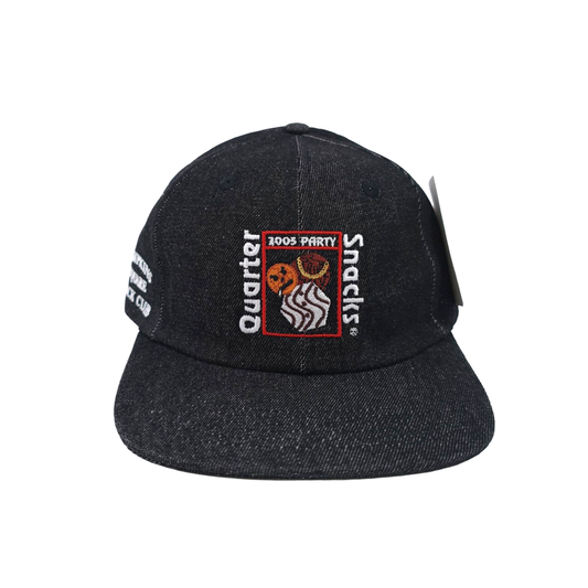 Party Cap- Black Denim