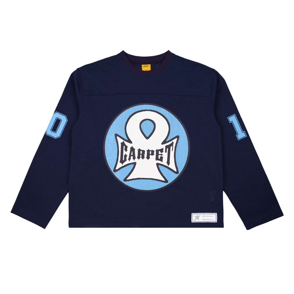 Iron Ankh Longsleeve Jersey- Blue