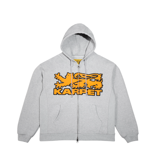 Lion Hoodie- Grey