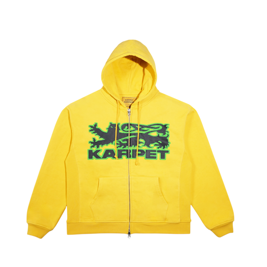 Lion Hoodie- Yellow