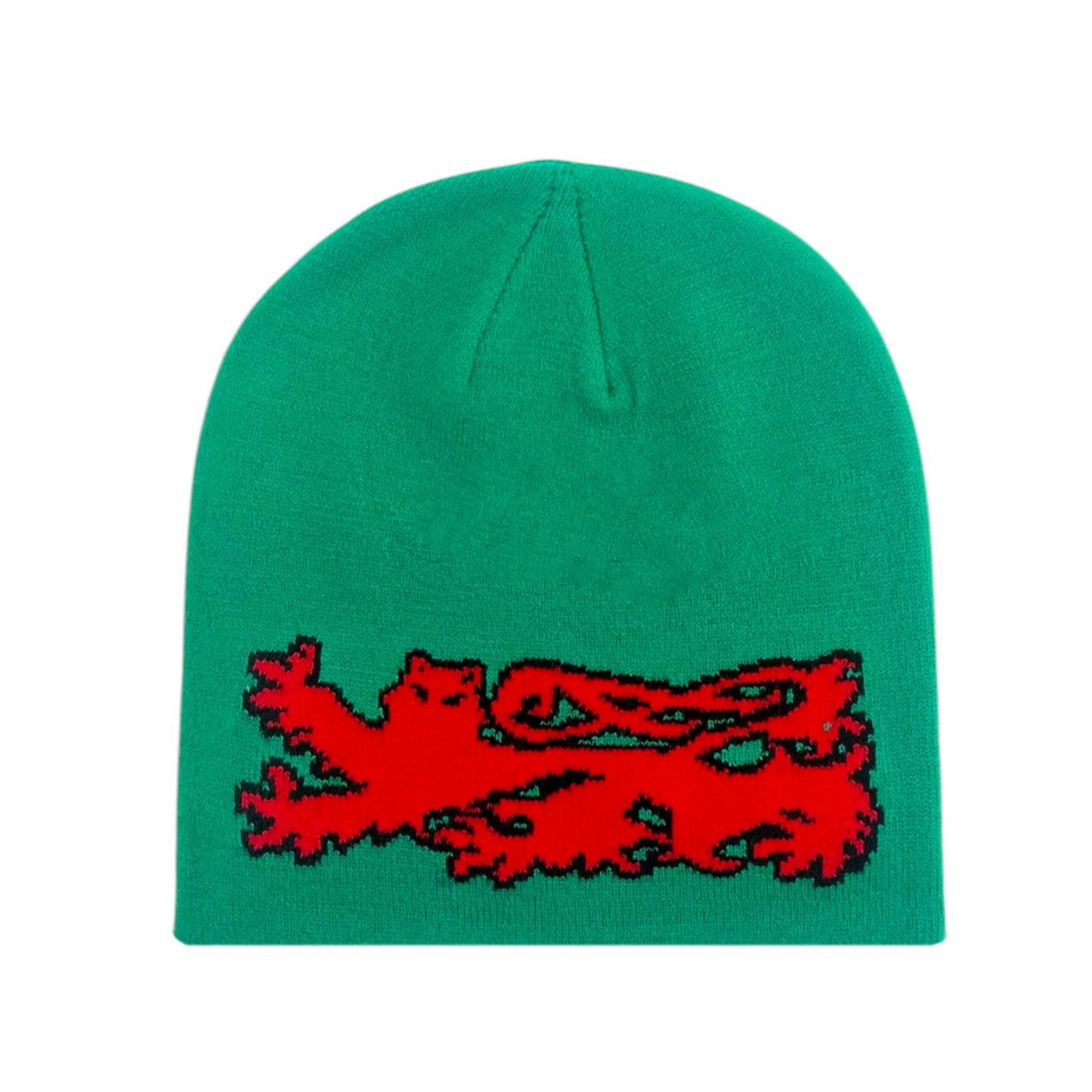 Lion Beanie- Green