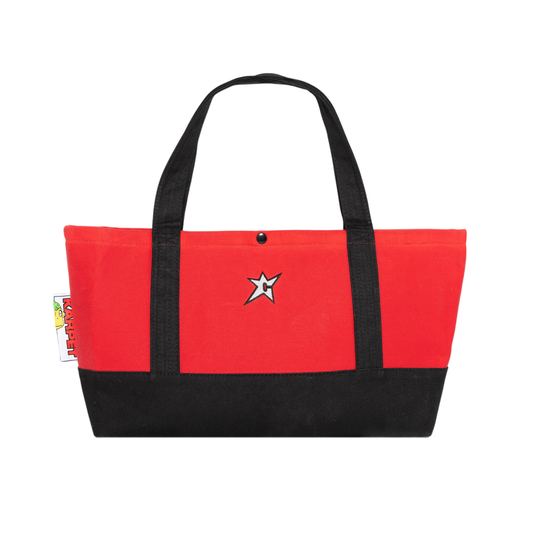 C-Star Canvas Tote Bag- Red