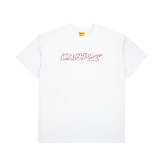 Misprint Rhinestone Tee- White