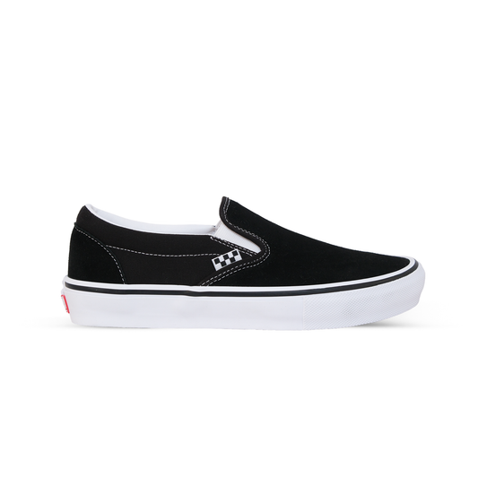 Skate Slip-On- Black/White