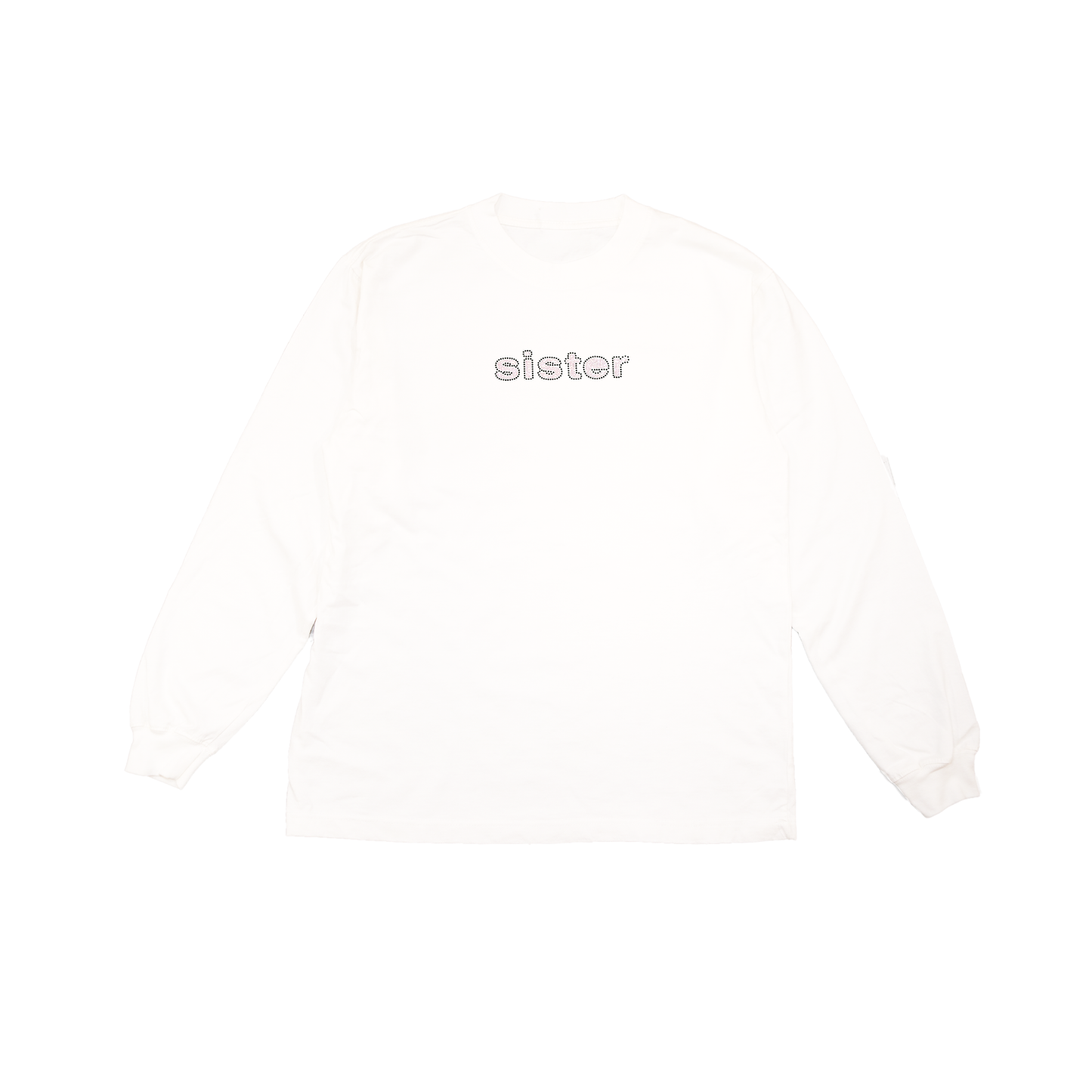 Longsleeve Sparkle Tee- White
