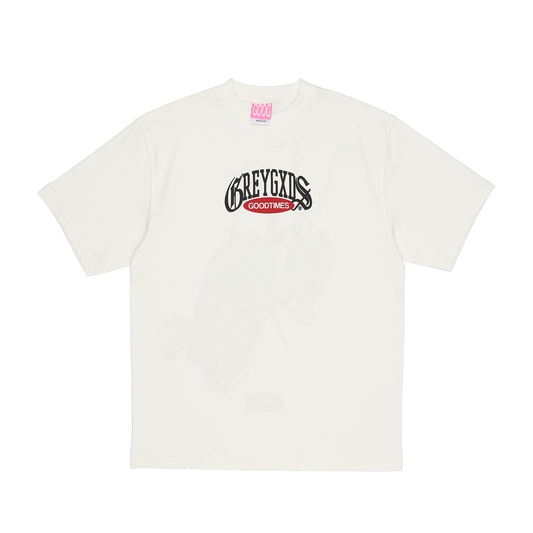 "Bike" Tee- Off-White